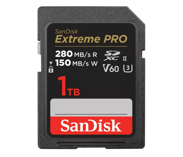 Sandisk 1TB SDXC Extreme PRO 280MB/s V60 UHS-II - 1212741 - zdjęcie